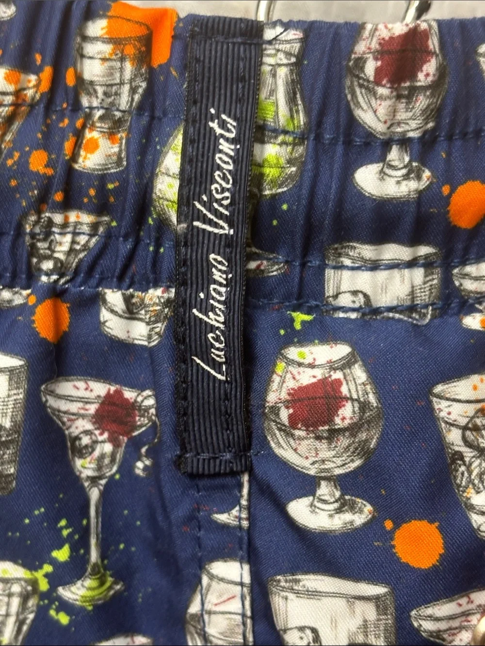 Men’s Luchiano Visconti swim shorts Sz L